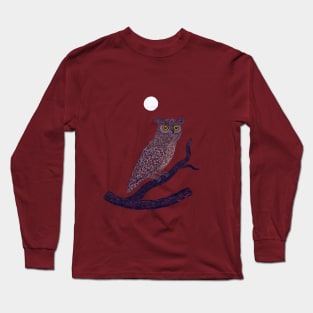 The Watchful Night - Night Watcher (v2) Long Sleeve T-Shirt